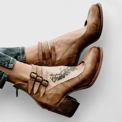 Janelis | Zapatos de Tacón Ancho Elegantes