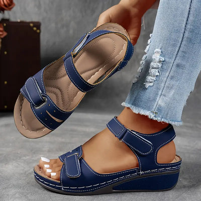 Nina | Sandalias con Tacón de Cuña