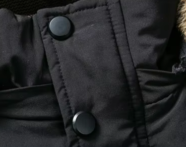 Chaqueta Karl con Capucha y Forro de Pelo Sintético para Invierno