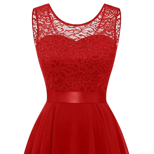 Vestido Midi Helga Asimétrico para Invitadas de Boda