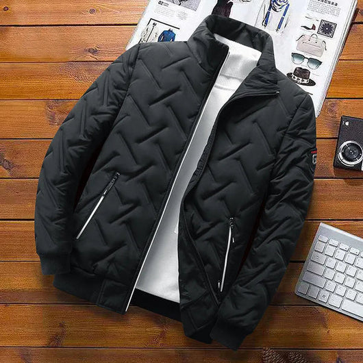 Chaqueta Theo Acolchada con Cuello Alto
