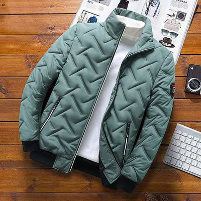 Chaqueta Theo Acolchada con Cuello Alto