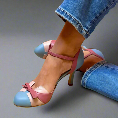 Zapatos Doris de Salón con Lazo