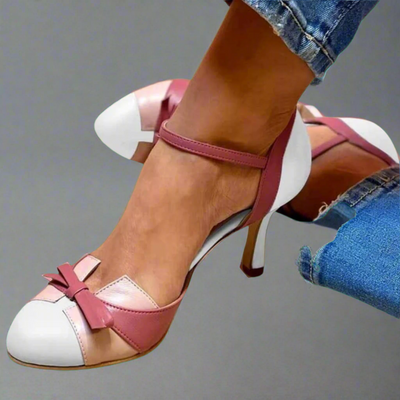 Zapatos Doris de Salón con Lazo