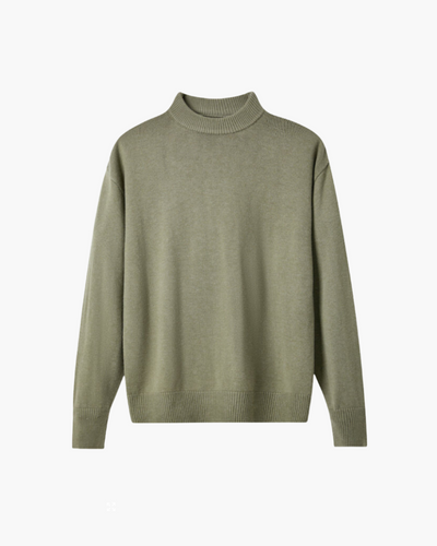 Jersey de Cuello Alto 100% Lana Premium