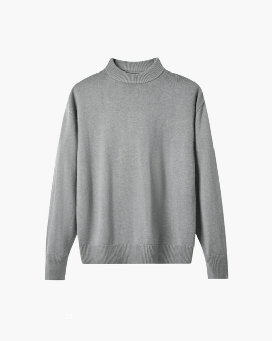 Jersey de Cuello Alto 100% Lana Premium