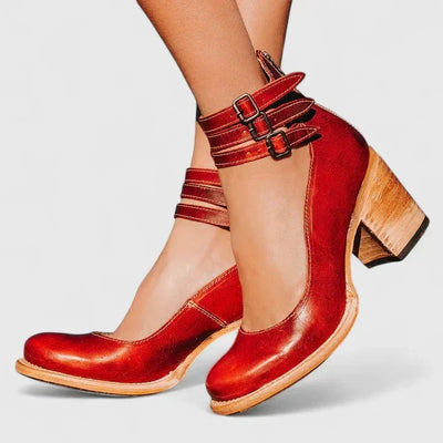 Janelis | Zapatos de Tacón Ancho Elegantes