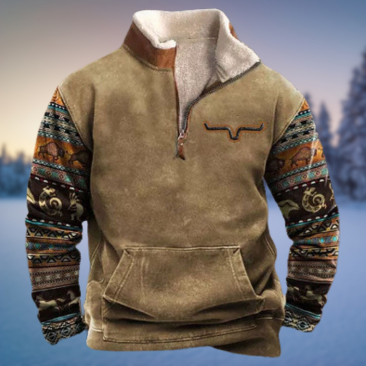Jersey de Invierno Emil con Media Cremallera