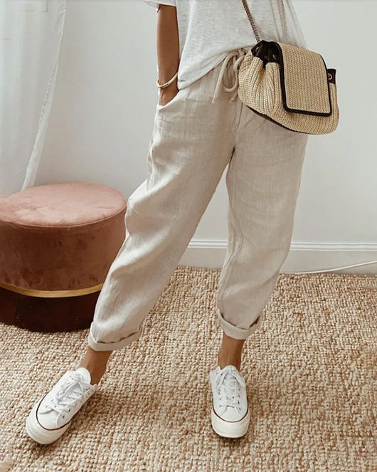 Remy | Pantalón de Cintura Alta Casual y Elegante