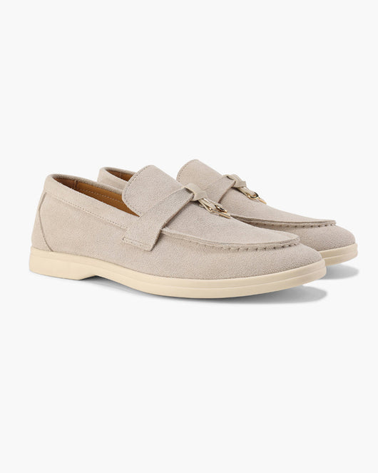 Mocasines de Ante Old Money para Mujer