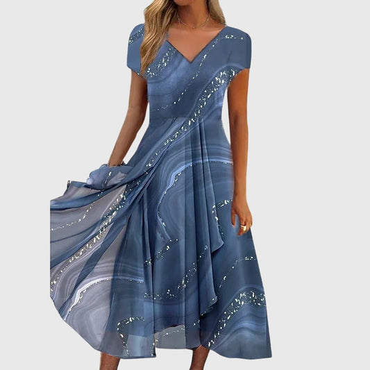 Aubrielle | Vestido Midi Casual Fluido