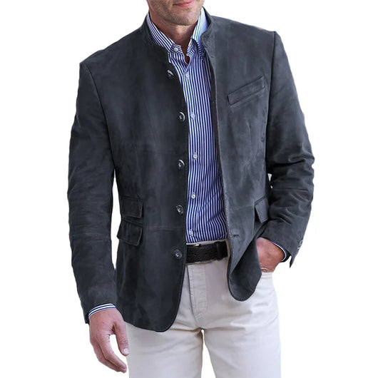 Blazer Anton con Botones Estilo Smart-Casual