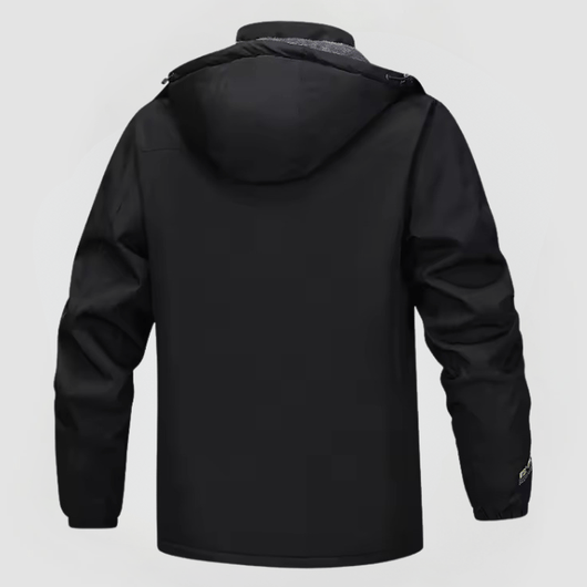 Chaqueta de Invierno Hendrik con Capucha y Cremallera