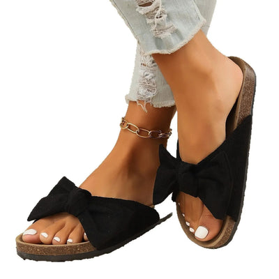 Sandalias Monika de Cuña con Plataforma y Punta Cerrada