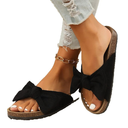 Sandalias Monika de Cuña con Plataforma y Punta Cerrada