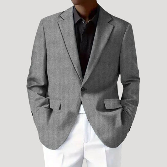 Blazer Richard Entallado de Tejido Texturizado