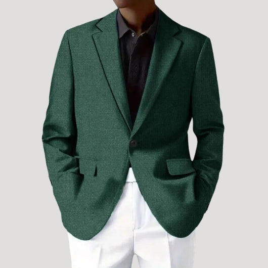 Blazer Richard Entallado de Tejido Texturizado