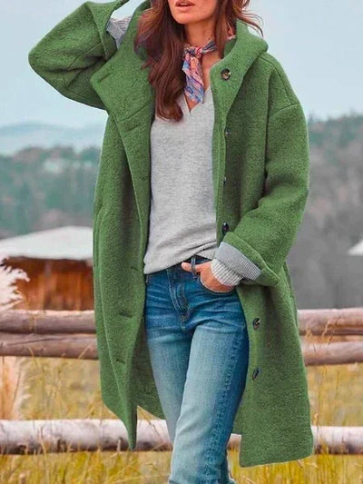 Abrigo Oversize Selina con Botones