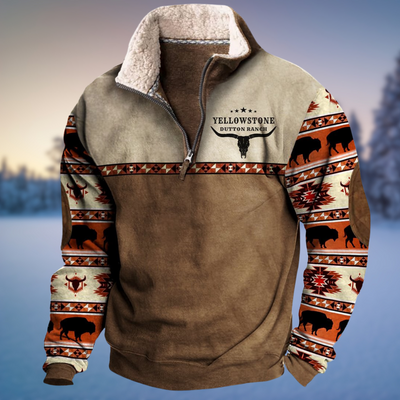 Jersey de Invierno Emil con Media Cremallera