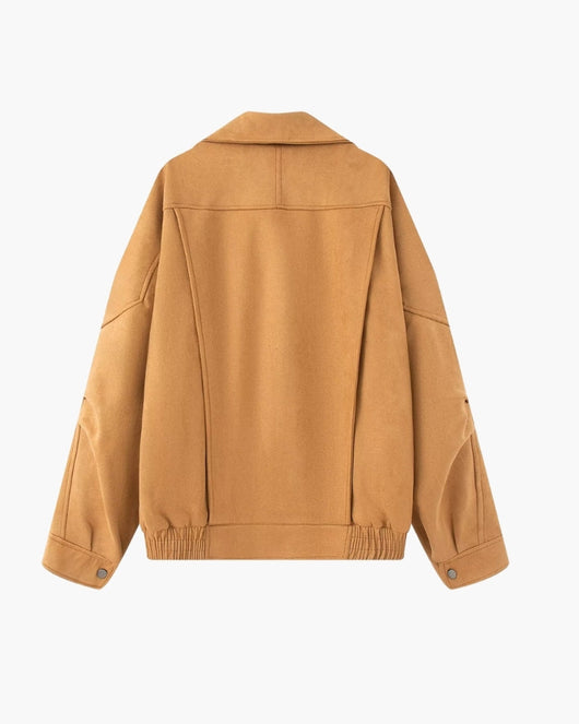 Chaqueta Vintage Efecto Ante