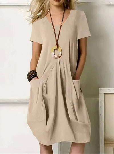 Evelyn | Vestido de Corte Relajado