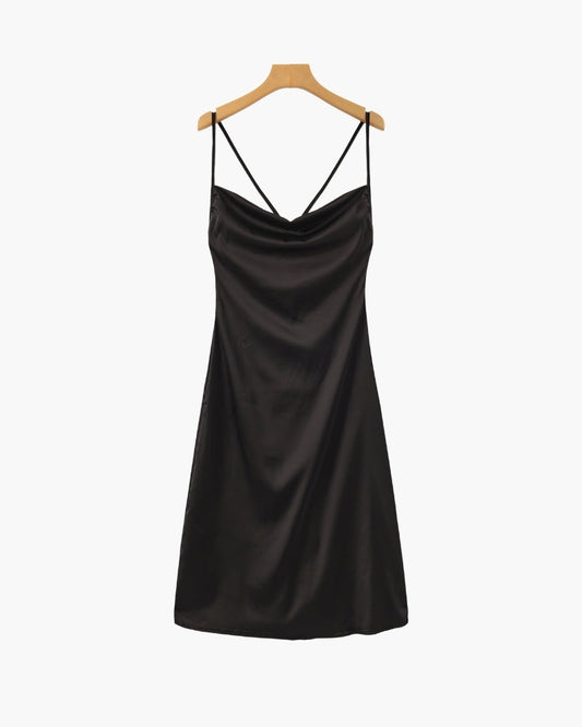 Vestido Lencero de Seda Old Money