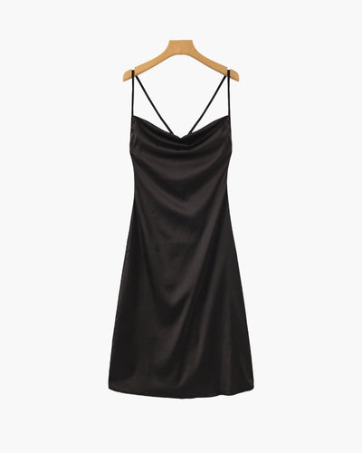 Vestido Lencero de Seda Old Money