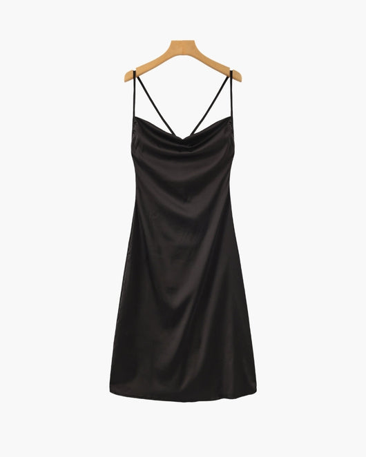 Vestido Lencero de Seda Old Money