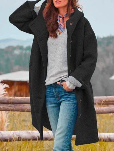 Abrigo Oversize Selina con Botones