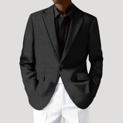 Blazer Richard Entallado de Tejido Texturizado