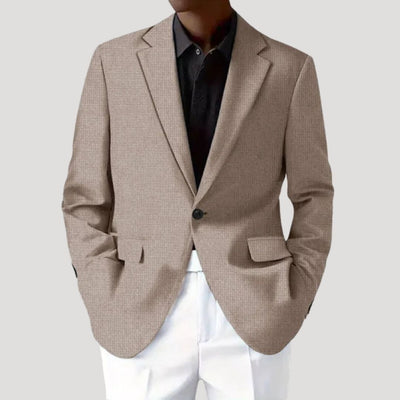 Blazer Richard Entallado de Tejido Texturizado