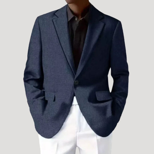 Blazer Richard Entallado de Tejido Texturizado