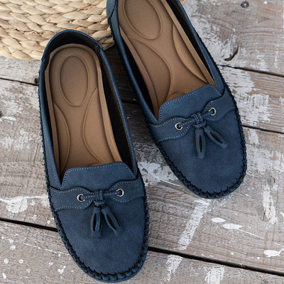 Becky | Mocasines Sin Cordones de Piel Suave
