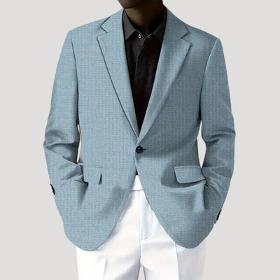 Blazer Richard Entallado de Tejido Texturizado