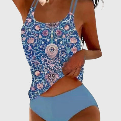 Conjunto de Baño Tankini Martina Estampado