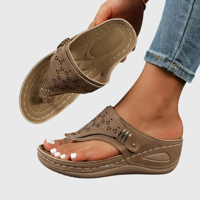 Sandalias Planas Stefanie sin Cierre