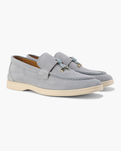 Mocasines de Ante Old Money para Mujer