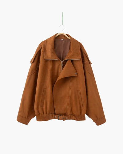 Chaqueta Vintage Efecto Ante
