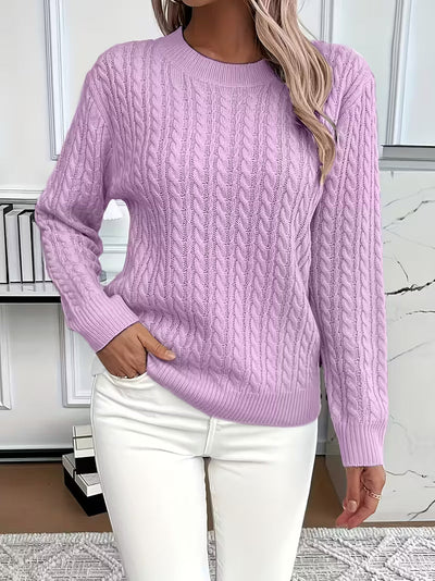 Jersey de Punto Trenzado Doris