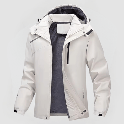 Chaqueta de Invierno Hendrik con Capucha y Cremallera