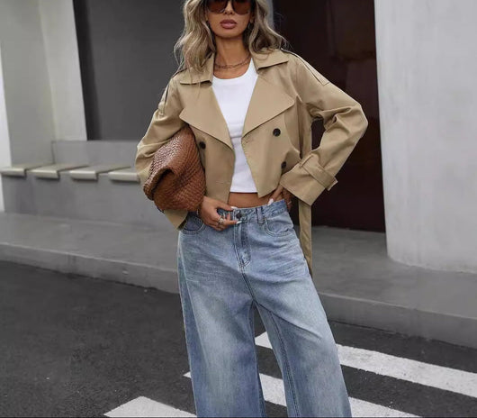 Trench Karin Corto Cruzado