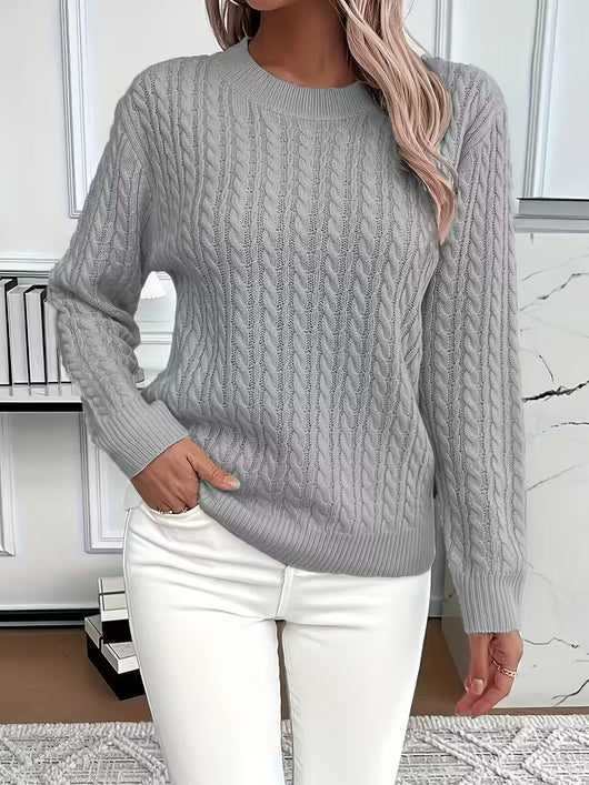 Jersey de Punto Trenzado Doris
