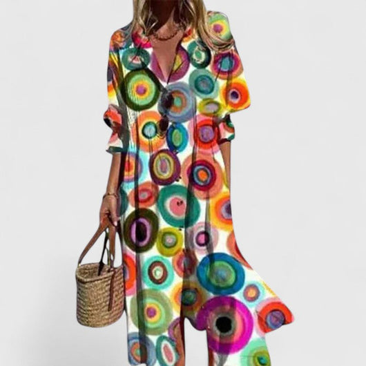 Paula | Vestido Boho Elegante