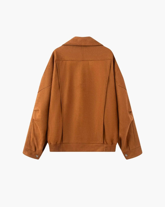 Chaqueta Vintage Efecto Ante