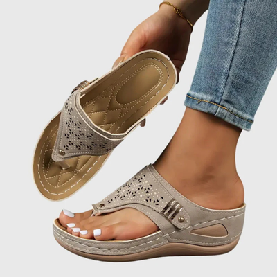 Sandalias Planas Stefanie sin Cierre