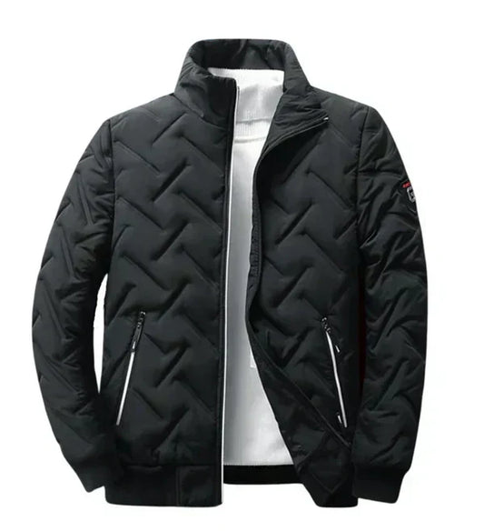 Chaqueta Theo Acolchada con Cuello Alto