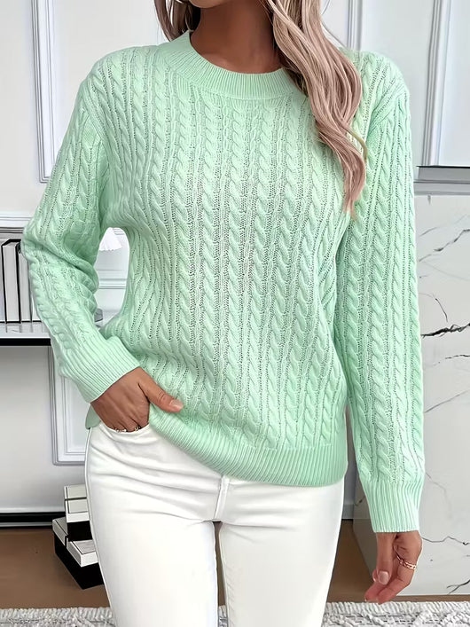 Jersey de Punto Trenzado Doris