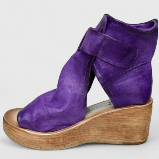 Jess | Sandalias de Cuña con Tira al Tobillo