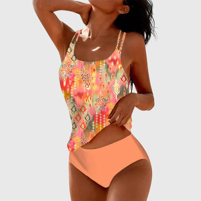 Conjunto de Baño Tankini Martina Estampado