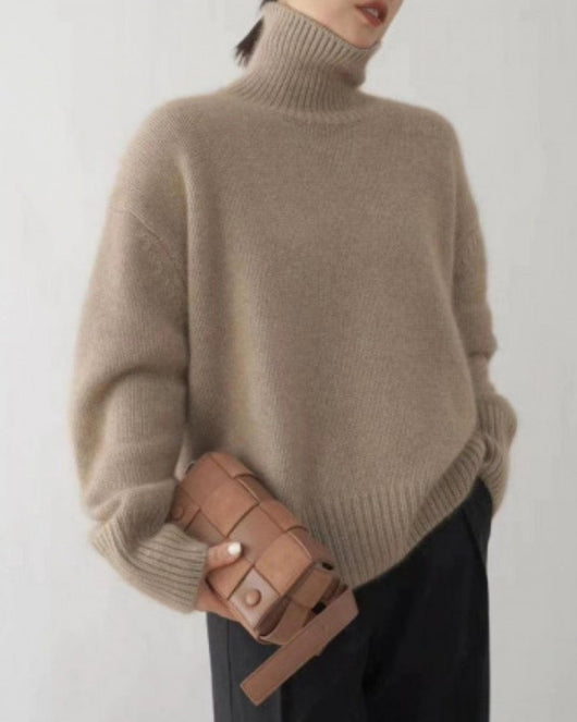 Jersey de Cuello Alto de Punto Heritage
